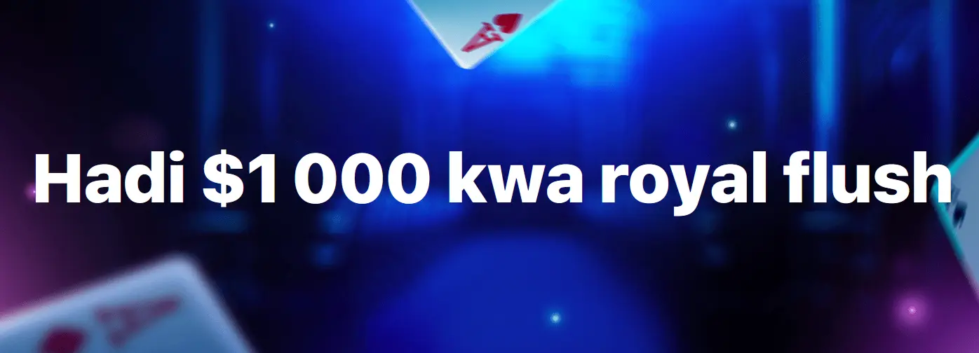 Tot 1000$ vir 'n spoelkoninklike 1Win Tot 1000$ vir 'n spoelkoninklike 1Win